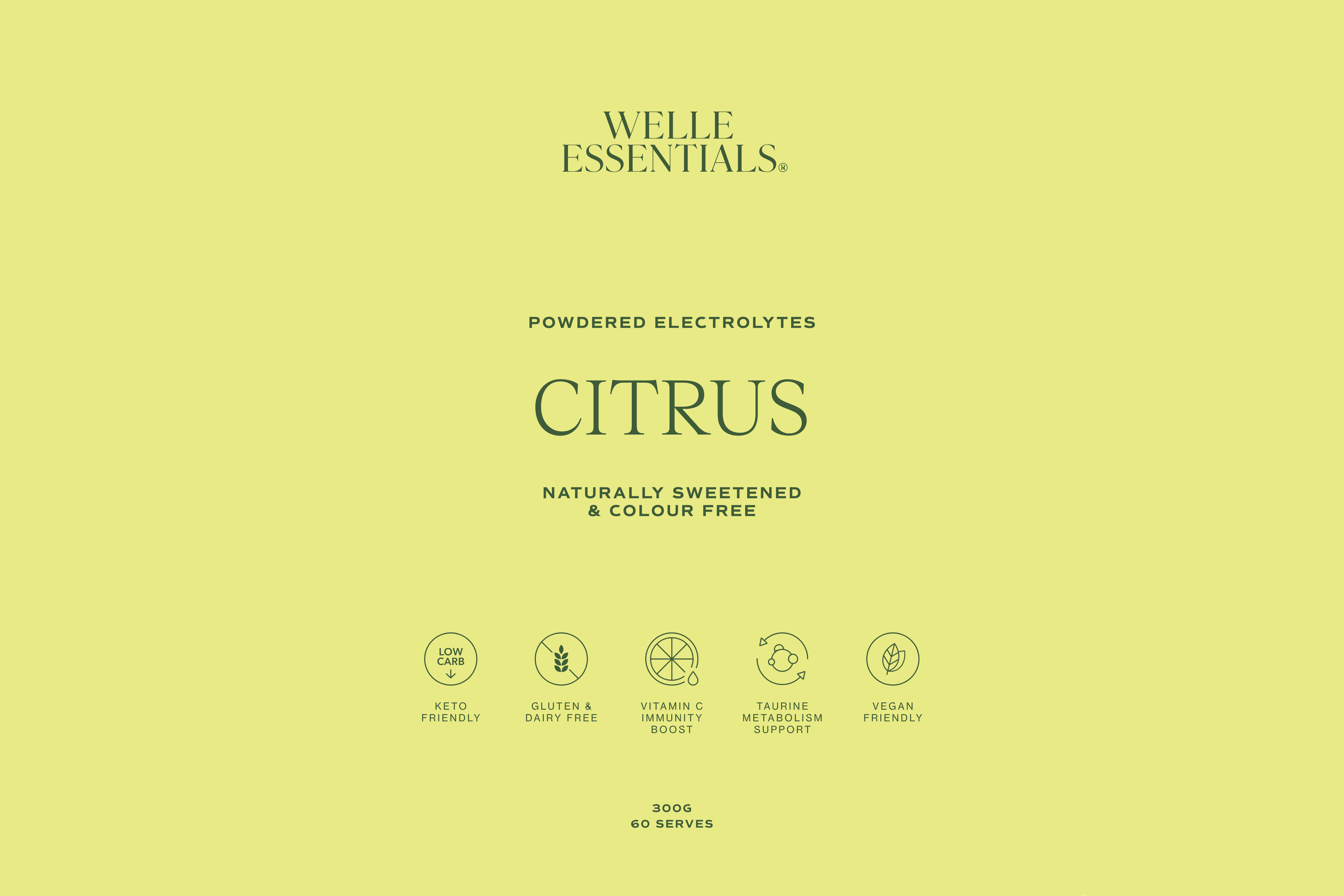 Electrolytes - Citrus - Welle Essentials