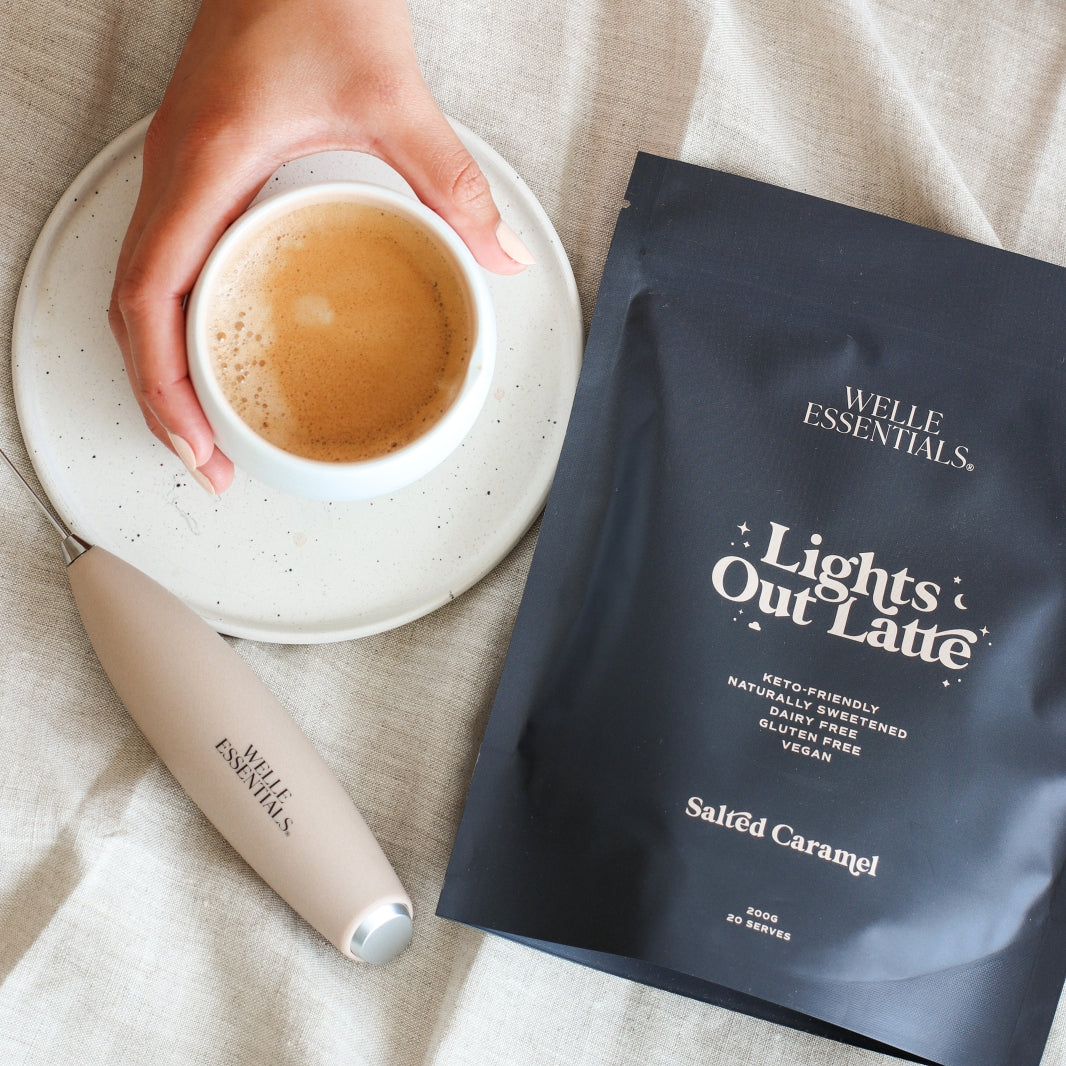 Lights Out Latte - Salted Caramel - Welle Essentials