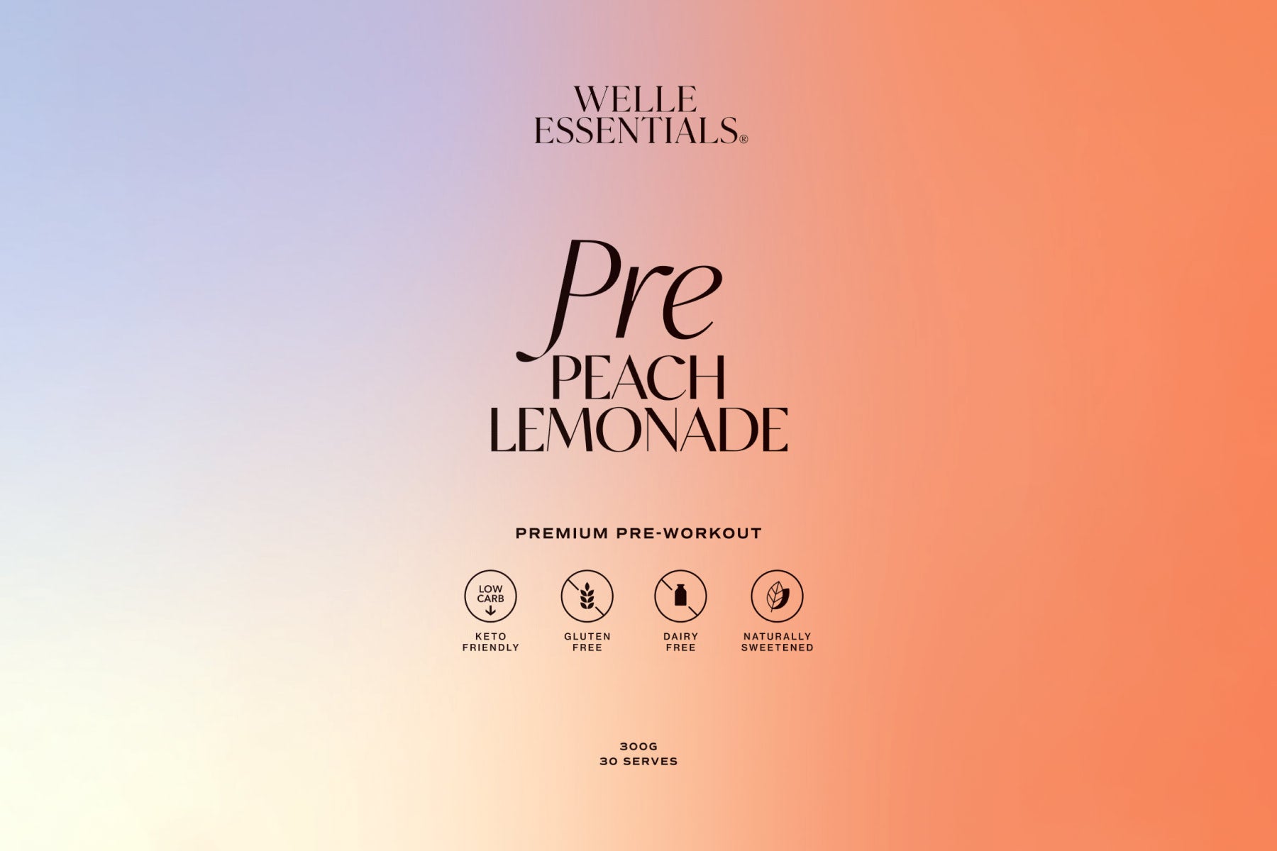 Pre - Peach Lemonade - Welle Essentials