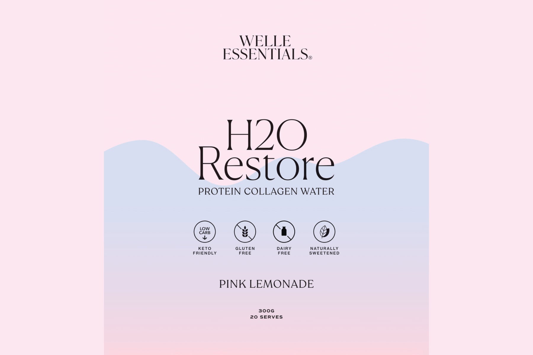 H2O Restore - Pink Lemonade - Welle Essentials