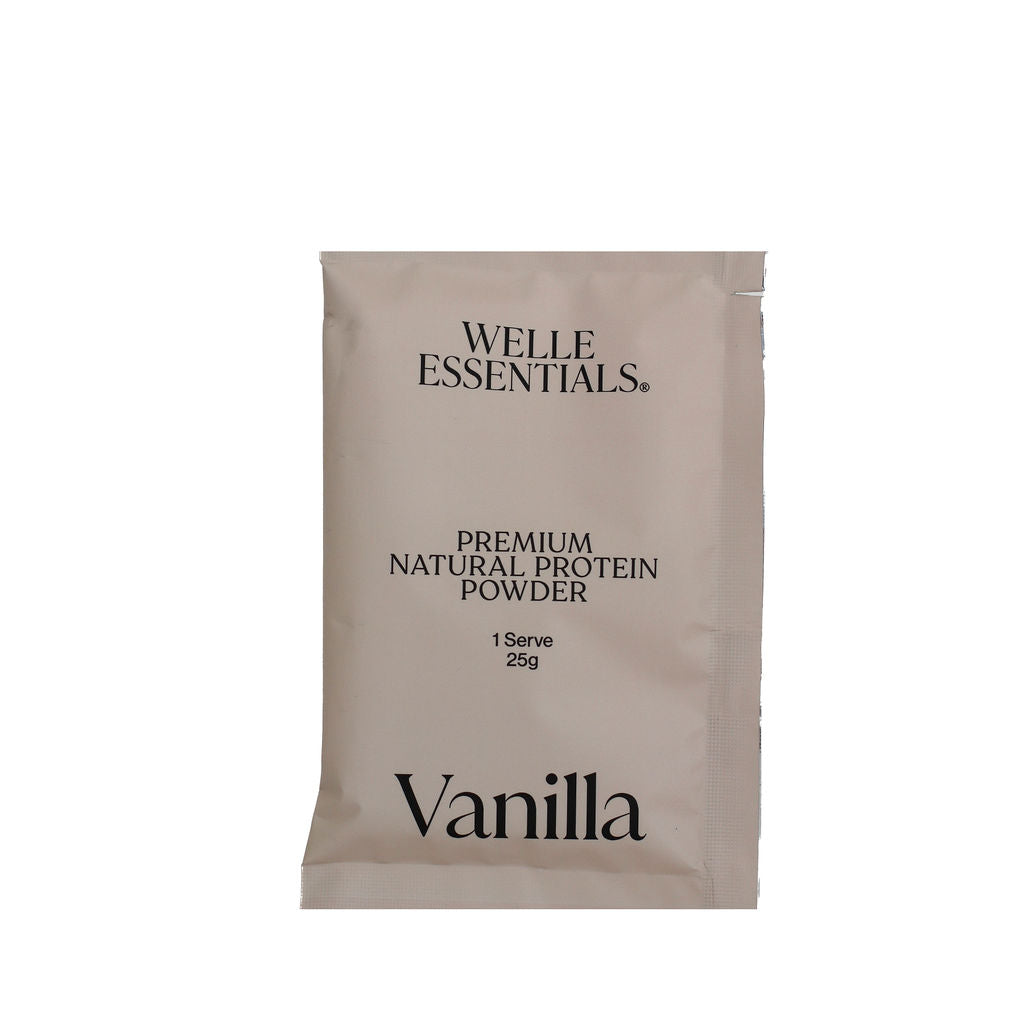 Vanilla – Single-Serve Sachet - Welle Essentials