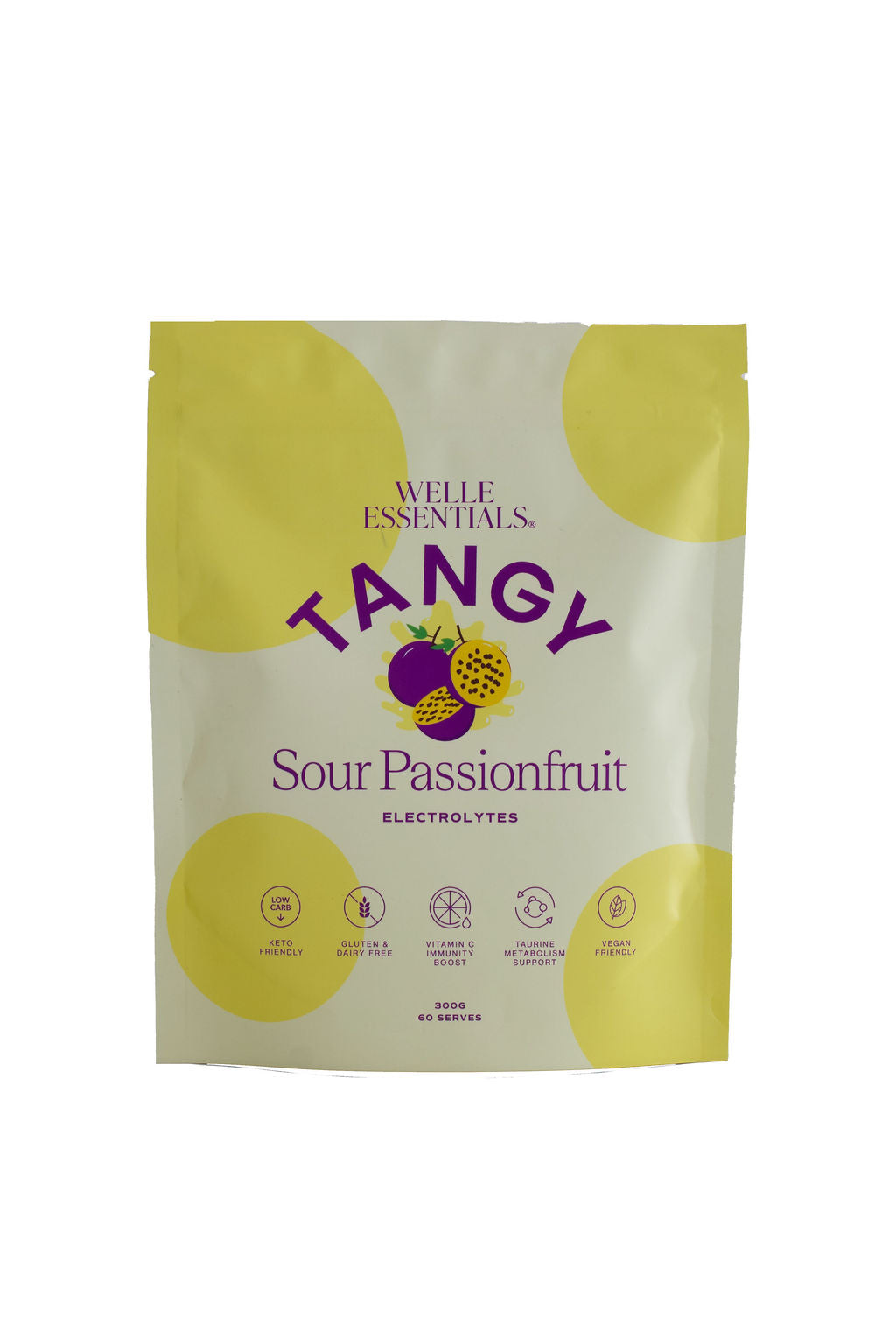 Electrolytes - Tangy Passionfruit - Welle Essentials