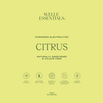 Electrolytes - Citrus - Welle Essentials
