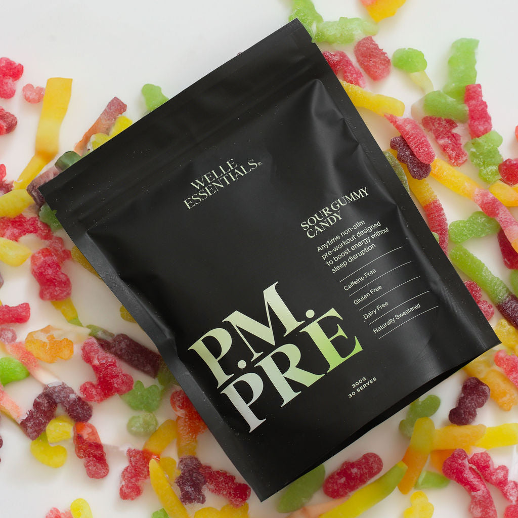 P.M. PRE - Sour Gummy Candy - Welle Essentials
