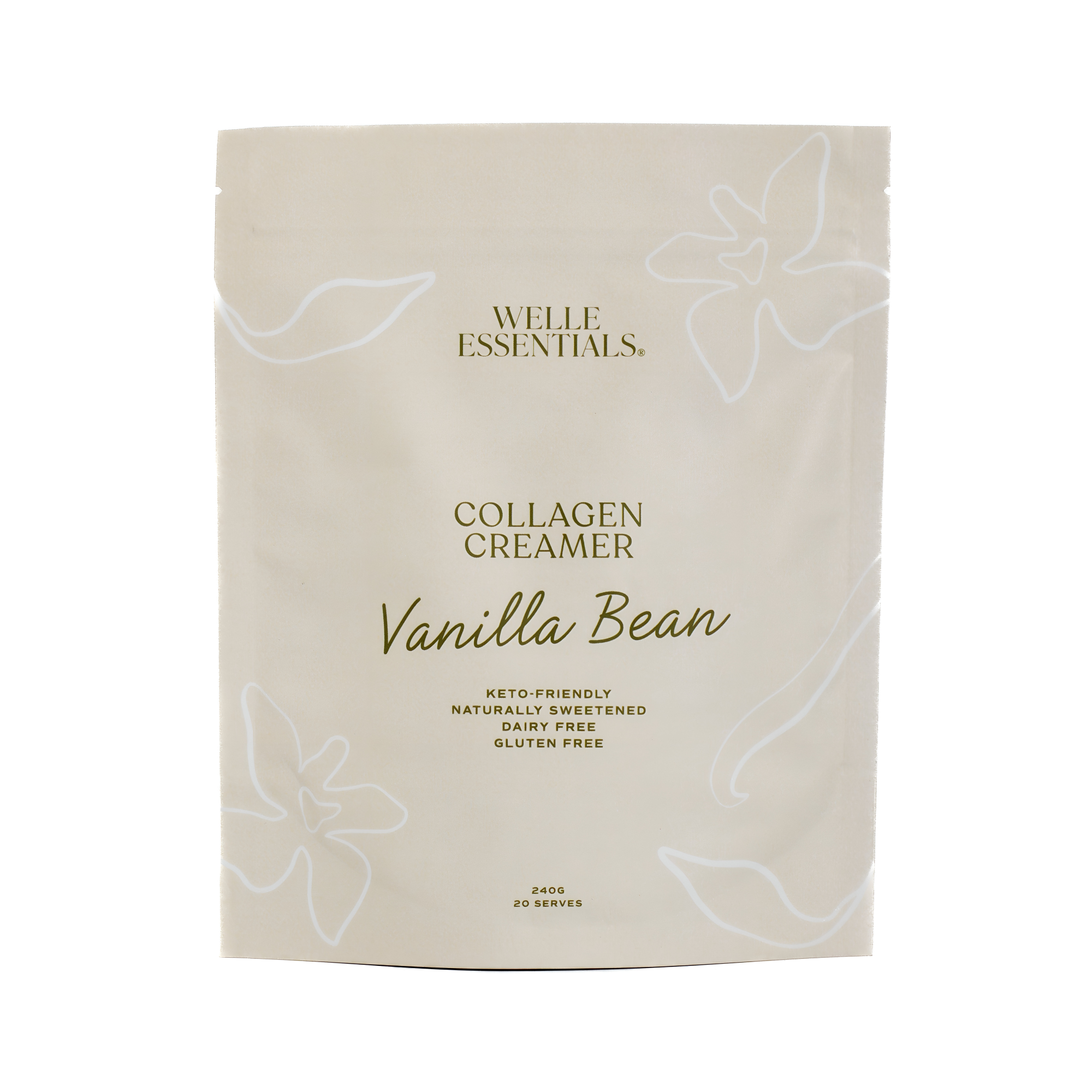 Collagen Creamer - Vanilla Bean - Welle Essentials