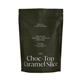 Premium Natural Protein - Choc-Top Caramel Slice - Welle Essentials
