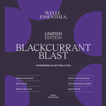 Electrolytes - Blackcurrant Blast Limited Edition - Welle Essentials