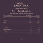 Chocolate – Single-Serve Sachet - Welle Essentials
