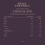 Chocolate – Single-Serve Sachet - Welle Essentials