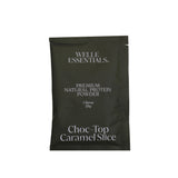 Choc-Top Caramel Slice – Single-Serve Sachet