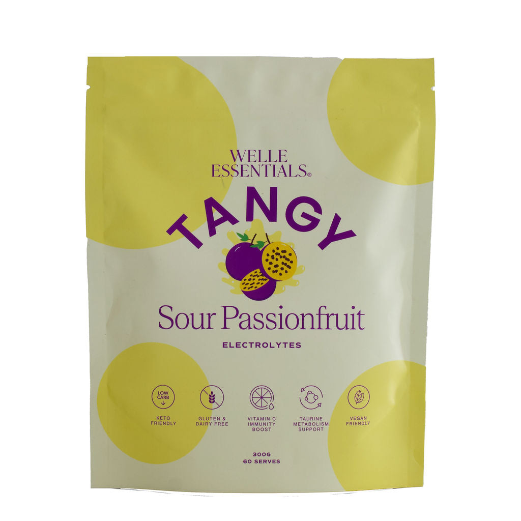 Electrolytes - Tangy Passionfruit - Welle Essentials