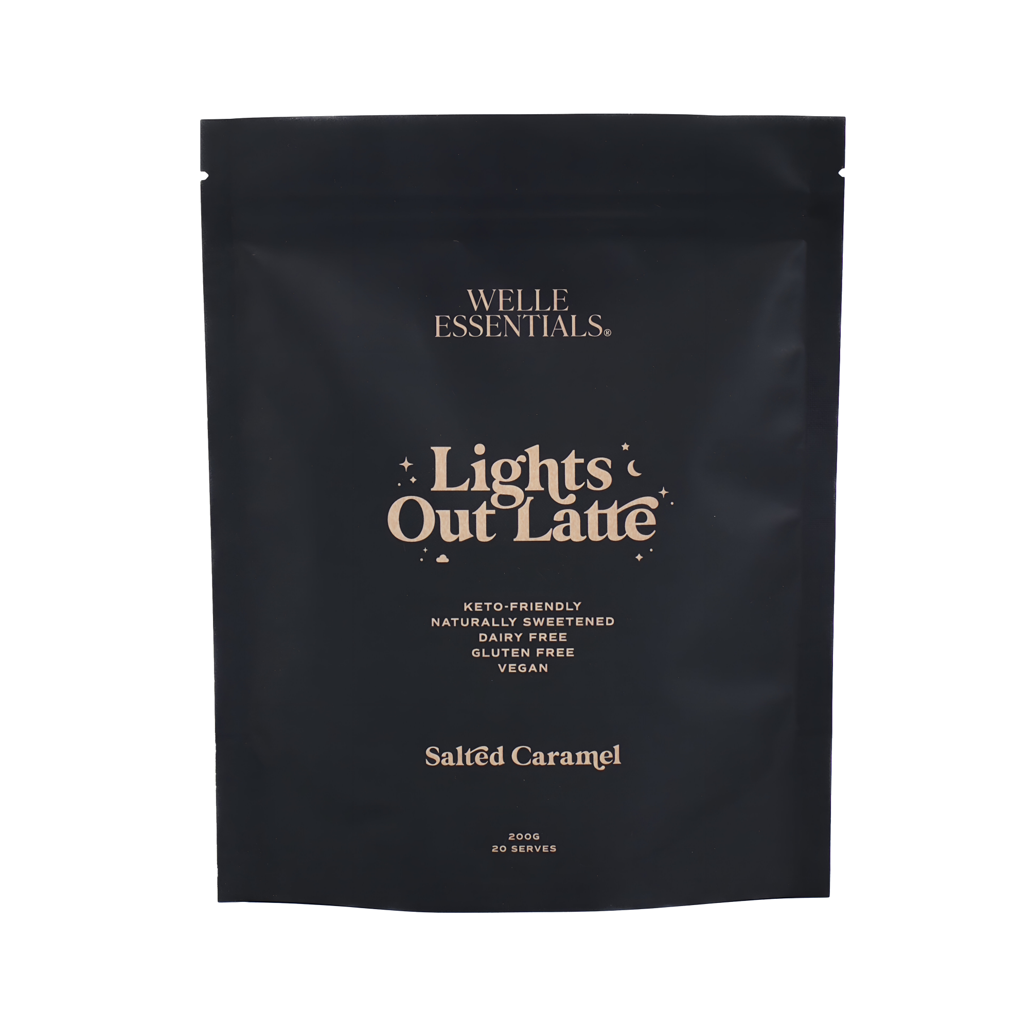 Lights Out Latte - Salted Caramel - Welle Essentials